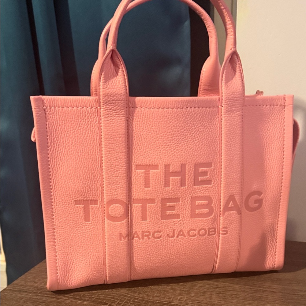 Marc Jacobs Ribbon Pink Tote Bag medium size